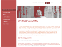 Tablet Screenshot of coachingtodiscover.com